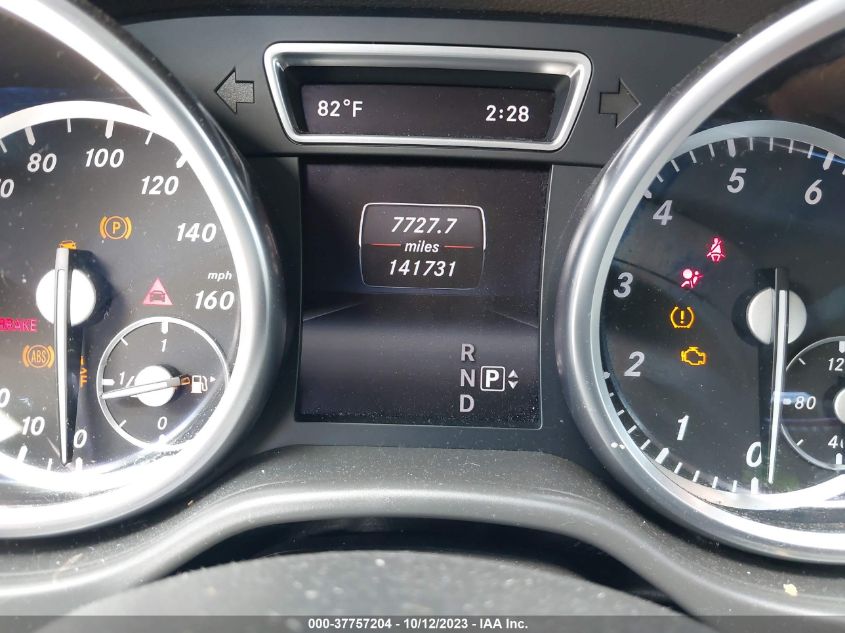 2014 MERCEDES-BENZ GL 450 4JGDF7CE0EA366487