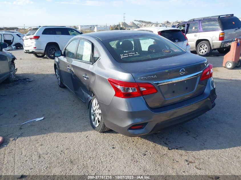 2019 NISSAN SENTRA S - 3N1AB7APXKY350704