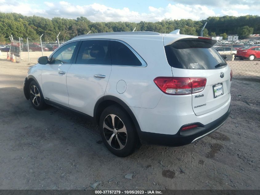 2016 KIA SORENTO EX - 5XYPHDA52GG092192