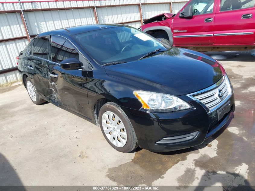 2015 NISSAN SENTRA S - 3N1AB7AP0FY280765