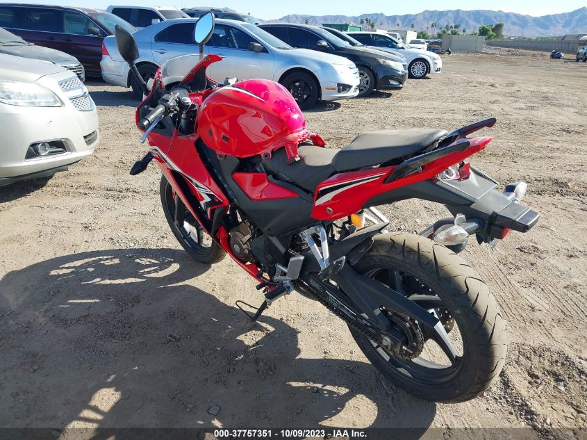 2022 HONDA CBR300 R MLHNC5109N5800280