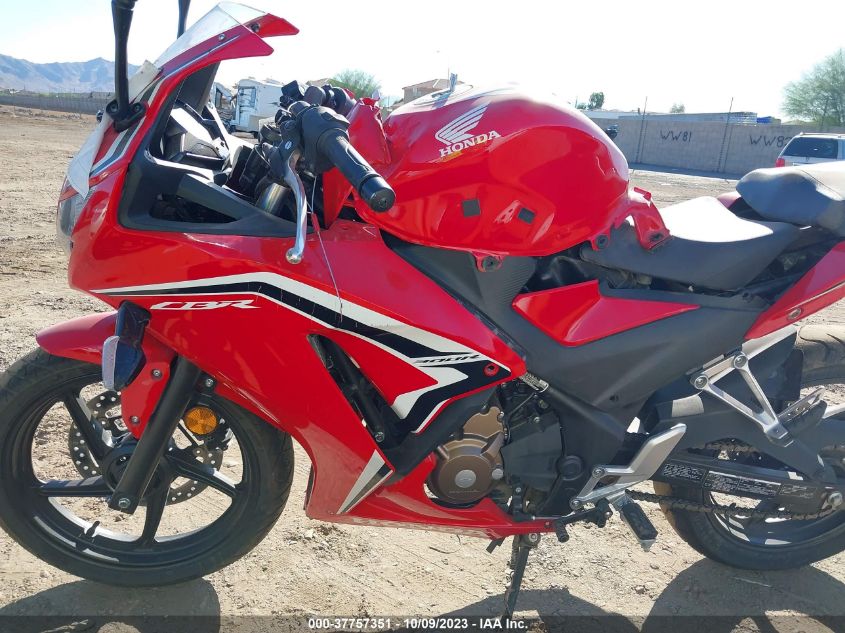 2022 HONDA CBR300 R MLHNC5109N5800280