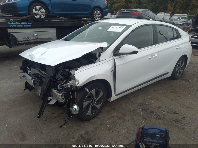 VIN KMHC75LC2KU106047 2019 HYUNDAI IONIQ HYBRID SEL