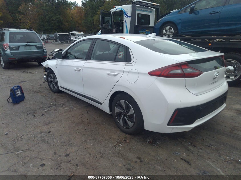 VIN KMHC75LC2KU106047 2019 HYUNDAI IONIQ HYBRID SEL