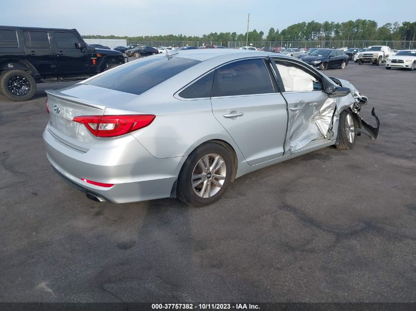 2016 HYUNDAI SONATA 2.4L SE - 5NPE24AF1GH294094