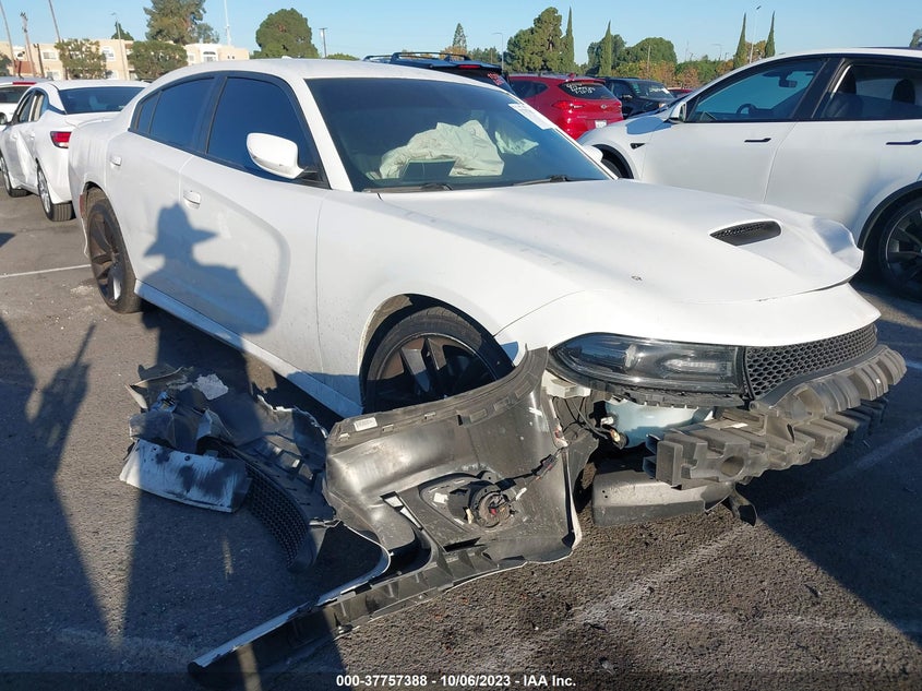 VIN 2C3CDXHG0JH319265 2018 DODGE CHARGER SXT PLUS