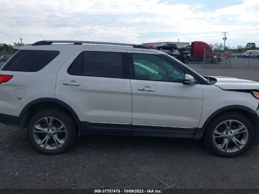 2013 FORD EXPLORER LIMITED - 1FM5K8F89DGB04362