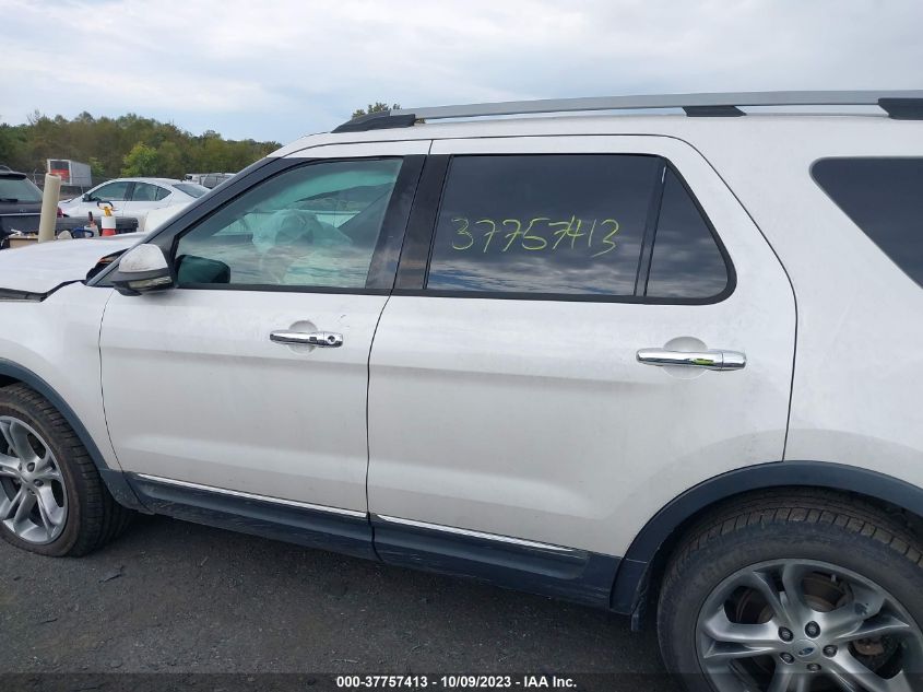 2013 FORD EXPLORER LIMITED - 1FM5K8F89DGB04362