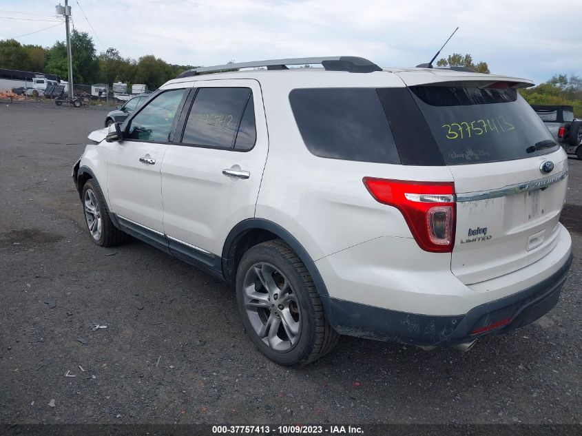 2013 FORD EXPLORER LIMITED - 1FM5K8F89DGB04362
