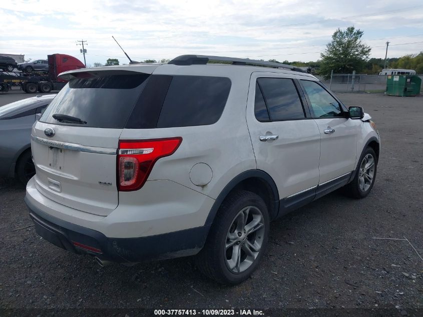2013 FORD EXPLORER LIMITED - 1FM5K8F89DGB04362
