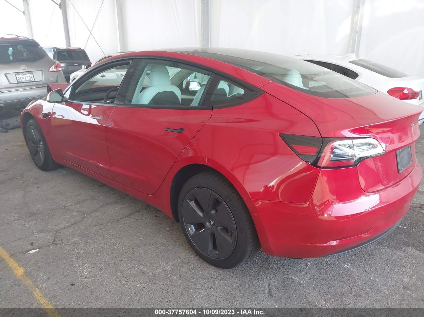 2022 TESLA MODEL 3 - 5YJ3E1EA3NF358627