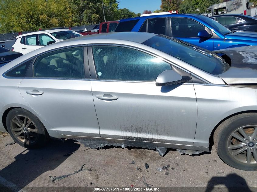 2017 HYUNDAI SONATA SE/2.4L - 5NPE24AF8HH461777