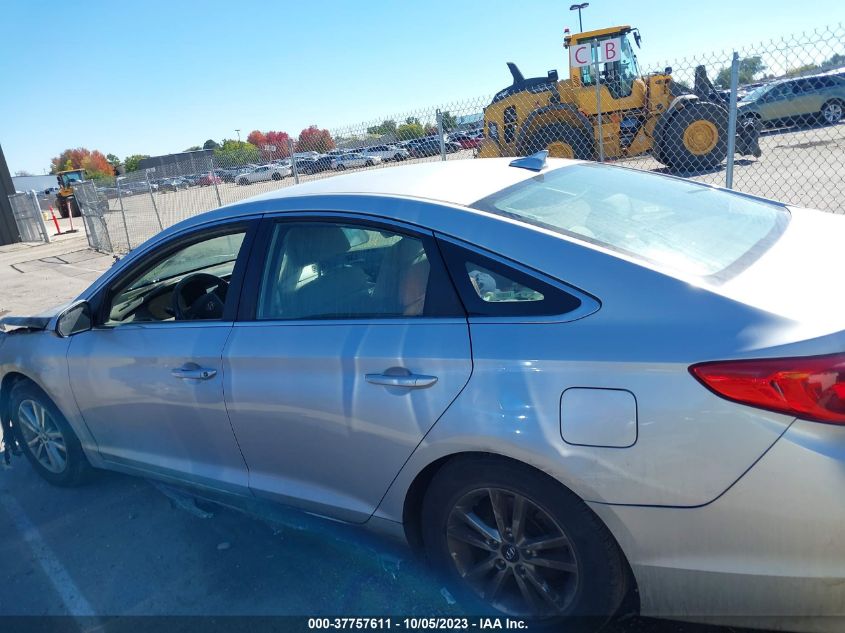 2017 HYUNDAI SONATA SE/2.4L - 5NPE24AF8HH461777