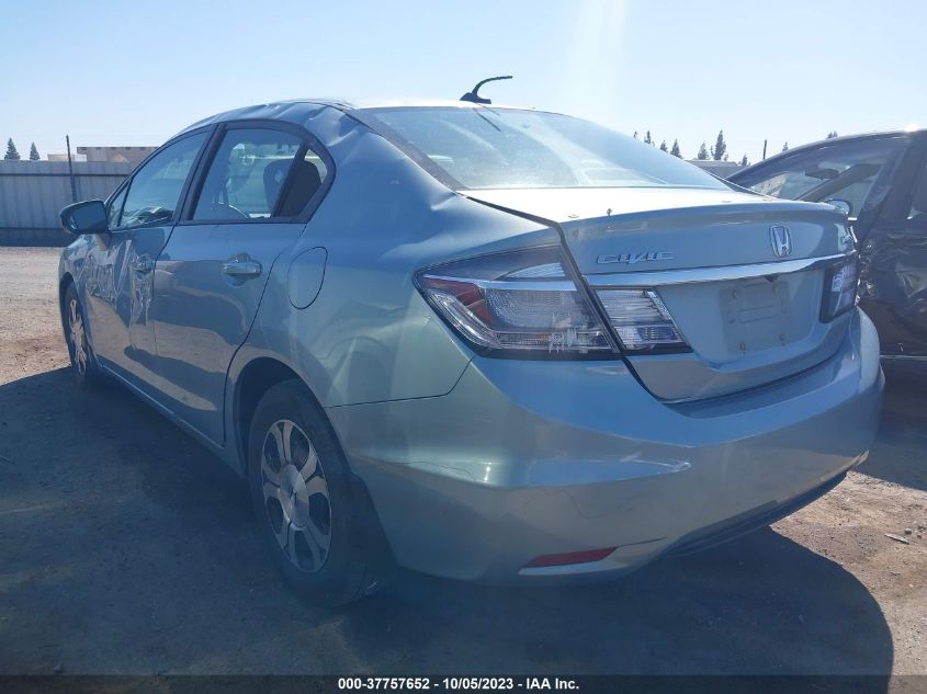 2014 HONDA CIVIC HYBRID - 19XFB4F23EE200437