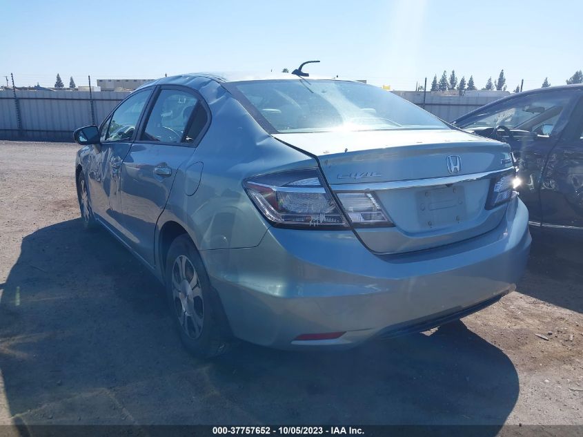 2014 HONDA CIVIC HYBRID - 19XFB4F23EE200437