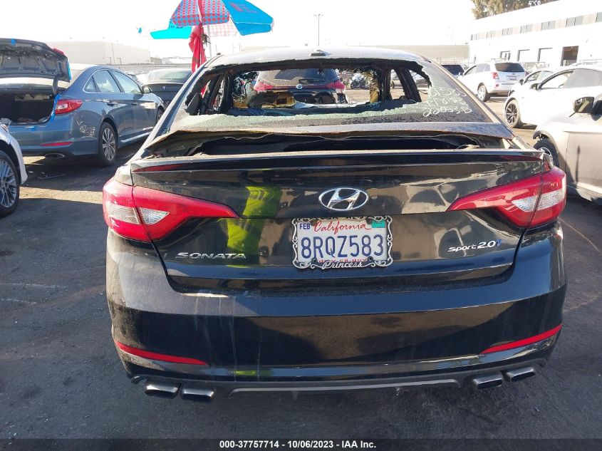 2017 HYUNDAI SONATA SPORT - 5NPE34AB2HH544907