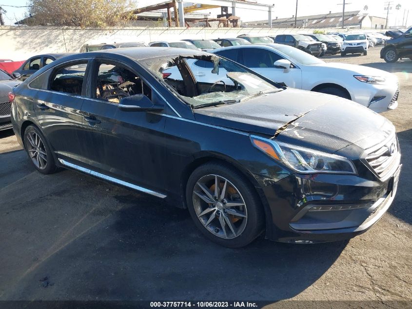 2017 HYUNDAI SONATA SPORT - 5NPE34AB2HH544907