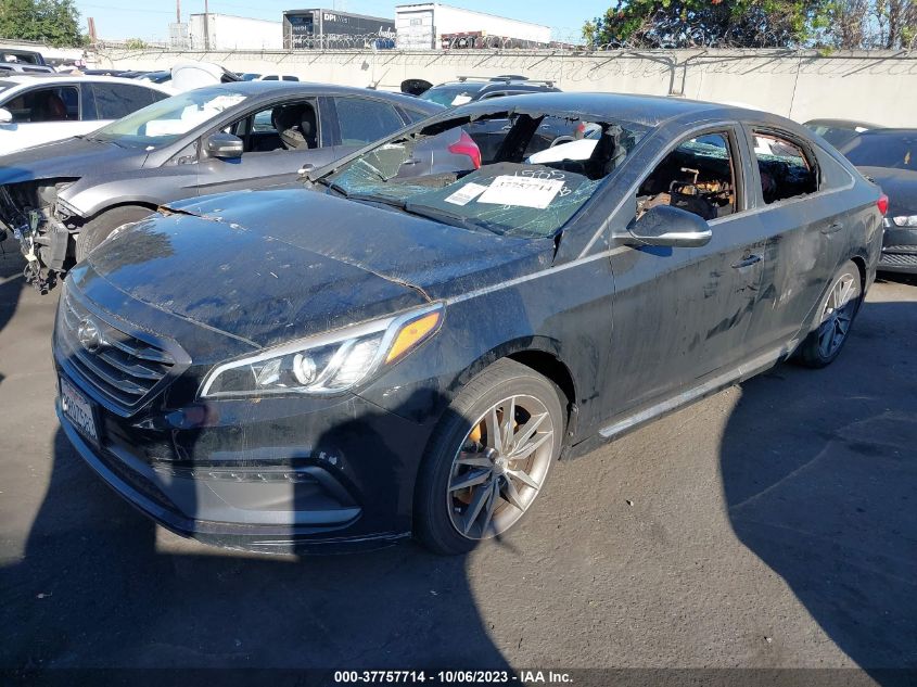 2017 HYUNDAI SONATA SPORT - 5NPE34AB2HH544907