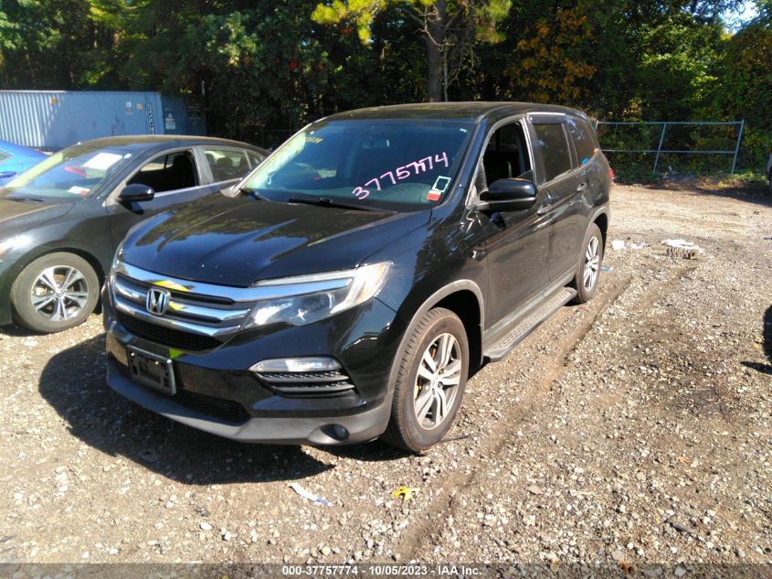 2017 HONDA PILOT EX-L - 5FNYF6H57HB092693