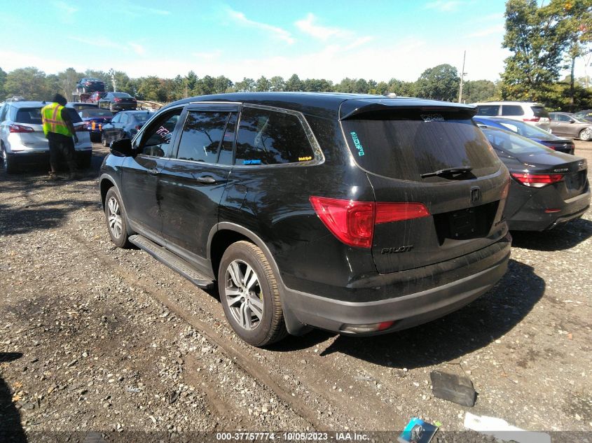 2017 HONDA PILOT EX-L - 5FNYF6H57HB092693
