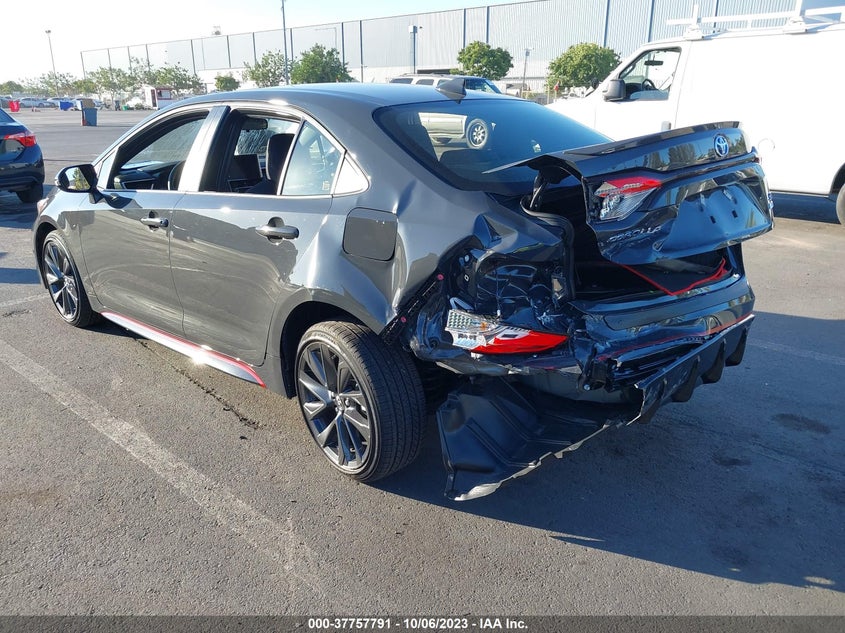 VIN JTDBCMFE3P3013912 2023 TOYOTA COROLLA LE/SE/XLE
