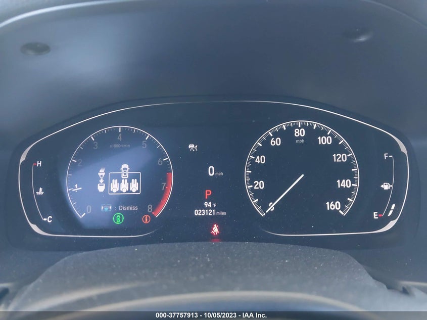 VIN 1HGCV1F33MA074309 2021 HONDA ACCORD SEDAN SPORT