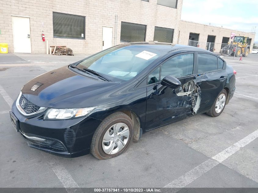 2015 HONDA CIVIC SEDAN LX - 19XFB2F57FE295293