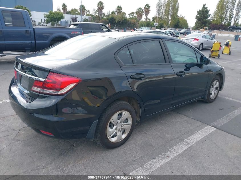 2015 HONDA CIVIC SEDAN LX - 19XFB2F57FE295293
