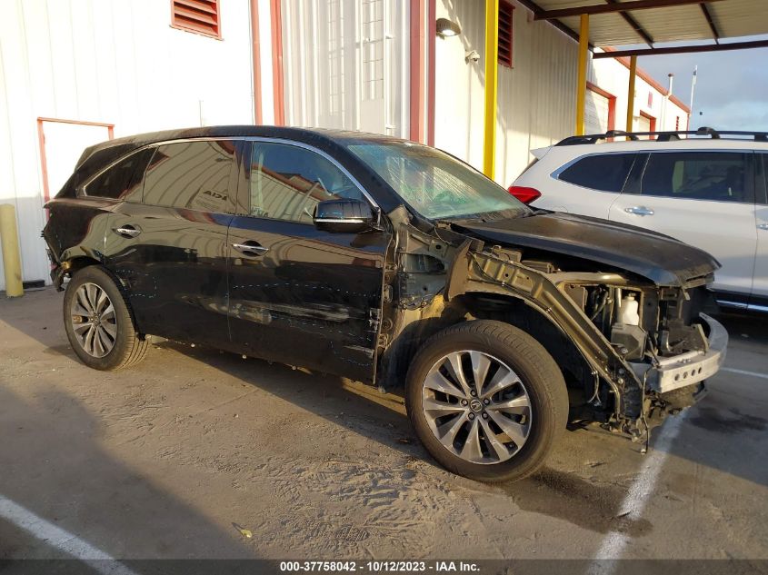 2016 ACURA MDX TECHNOLOGY - 5FRYD3H43GB017787