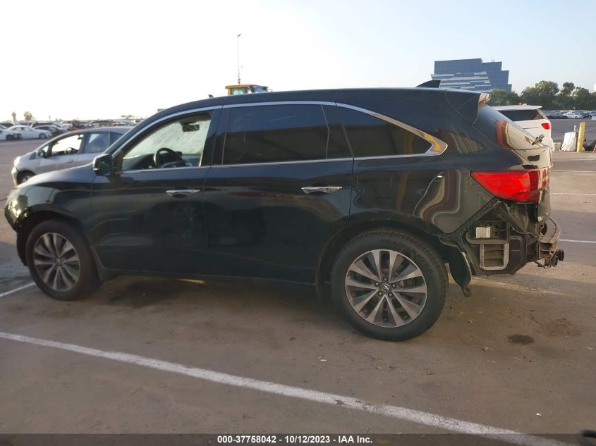 2016 ACURA MDX TECHNOLOGY - 5FRYD3H43GB017787