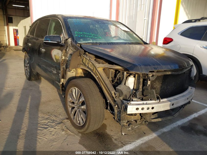 2016 ACURA MDX TECHNOLOGY - 5FRYD3H43GB017787