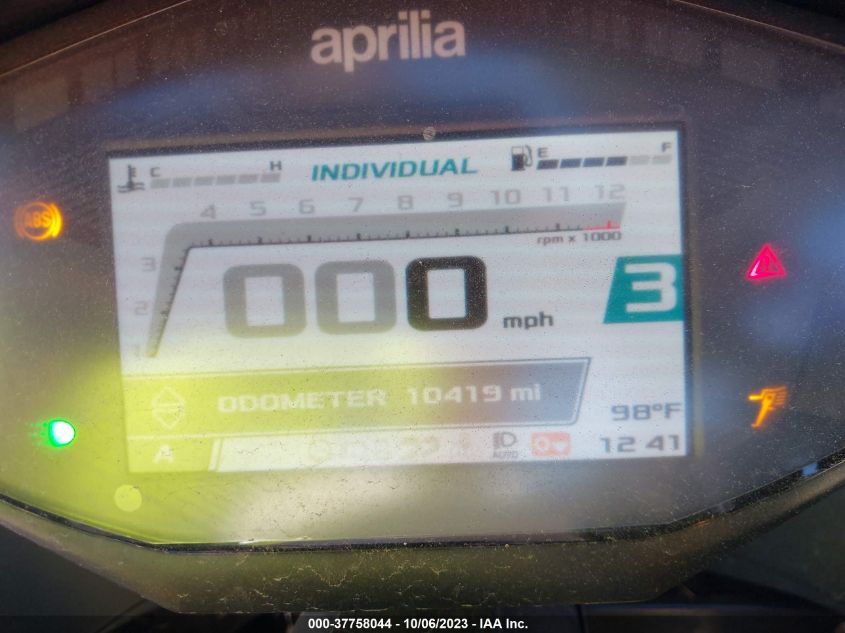2021 APRILIA RS 660 ZD4KSUA03MS000131