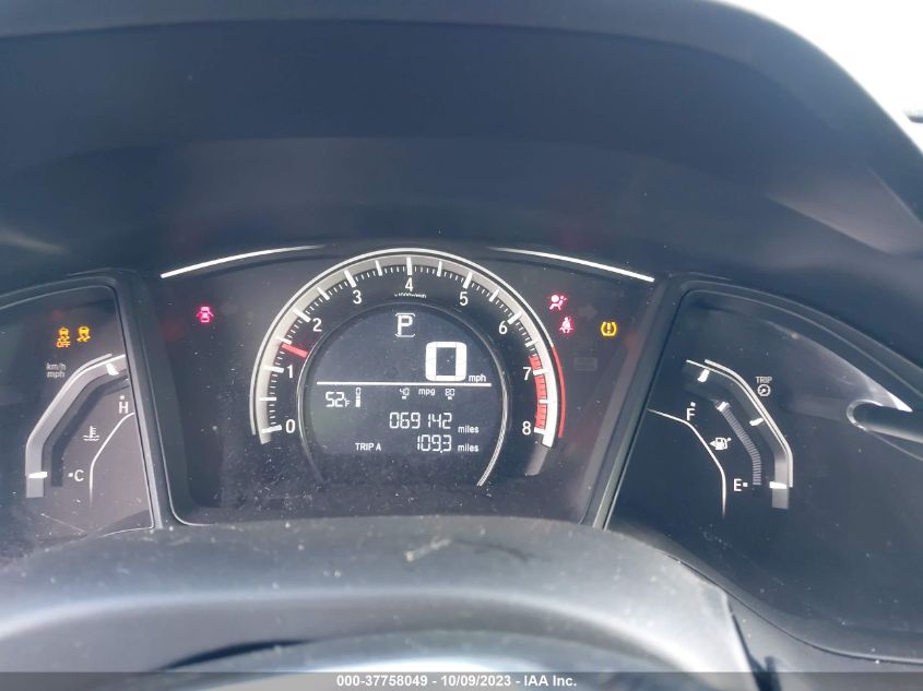 2016 HONDA CIVIC LX - 19XFC2F50GE013476
