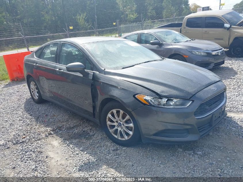 2015 FORD FUSION S - 3FA6P0G71FR231125