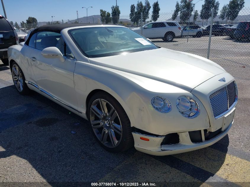 2013 BENTLEY CONTINENTAL GT - SCBGR3ZA0DC079078