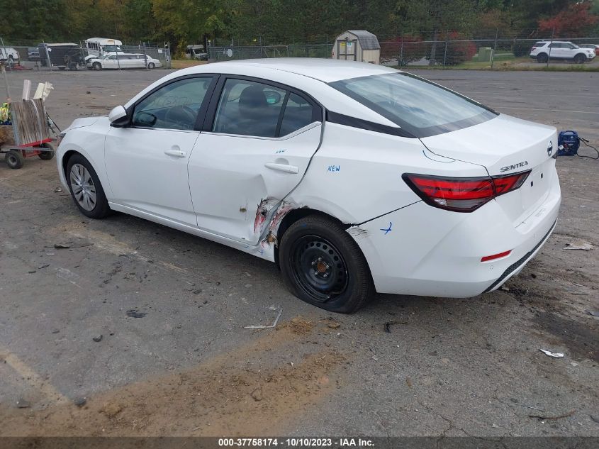 2023 NISSAN SENTRA S - 3N1AB8BV9PY296029