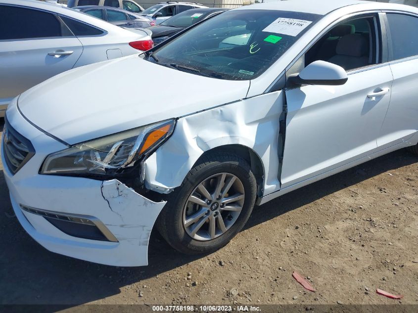 2015 HYUNDAI SONATA SE - 5NPE24AF2FH197663