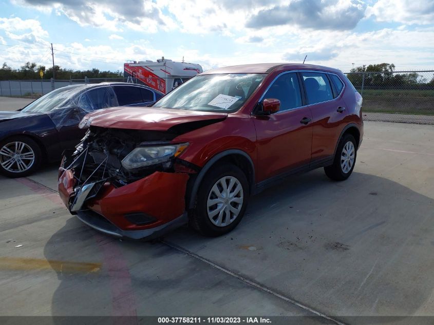 2016 NISSAN ROGUE S/SL/SV - KNMAT2MT6GP676739