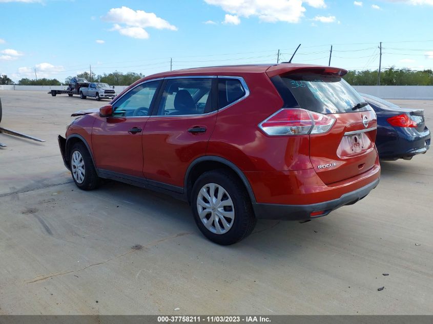 2016 NISSAN ROGUE S/SL/SV - KNMAT2MT6GP676739