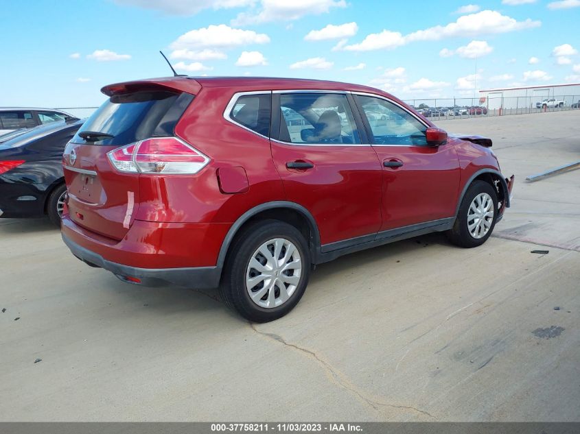 2016 NISSAN ROGUE S/SL/SV - KNMAT2MT6GP676739