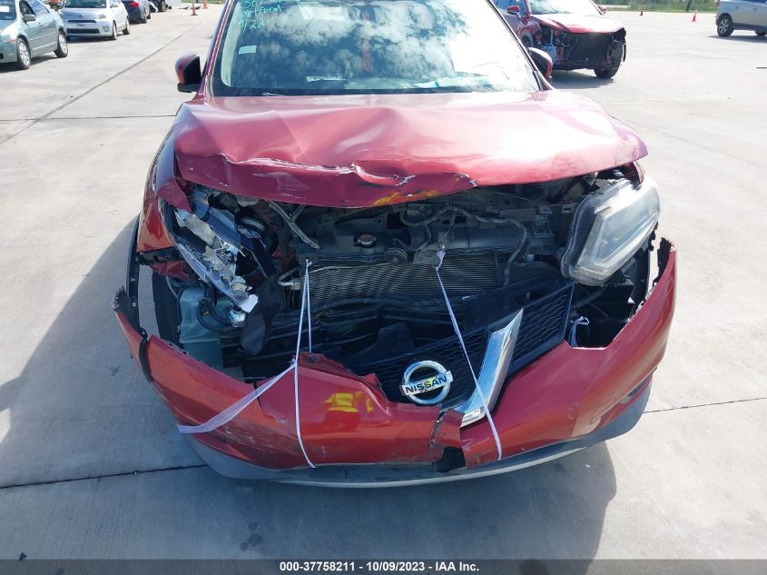 2016 NISSAN ROGUE S/SL/SV - KNMAT2MT6GP676739