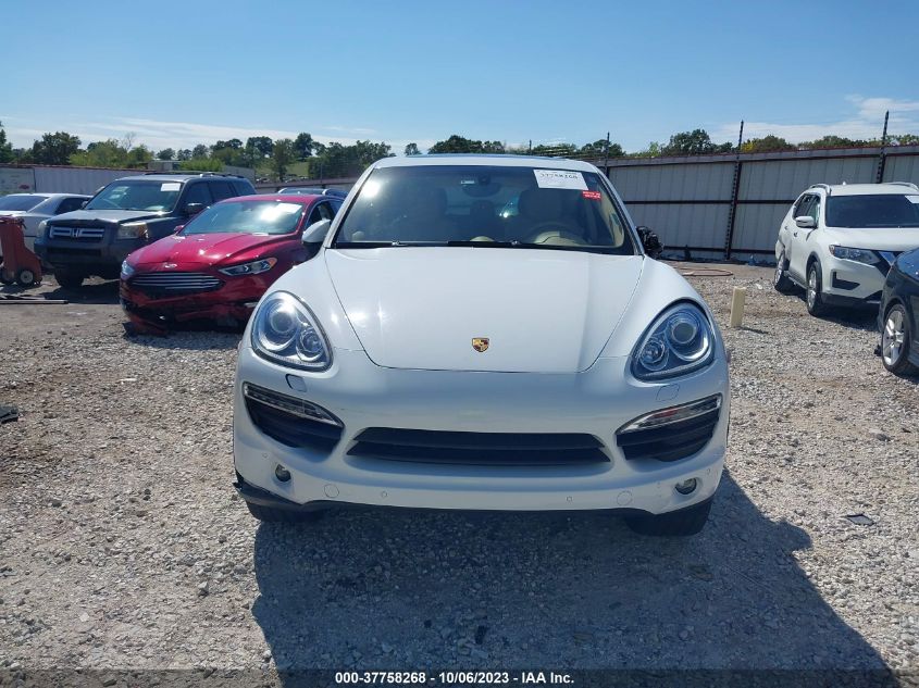 2013 PORSCHE CAYENNE S - WP1AB2A29DLA85708