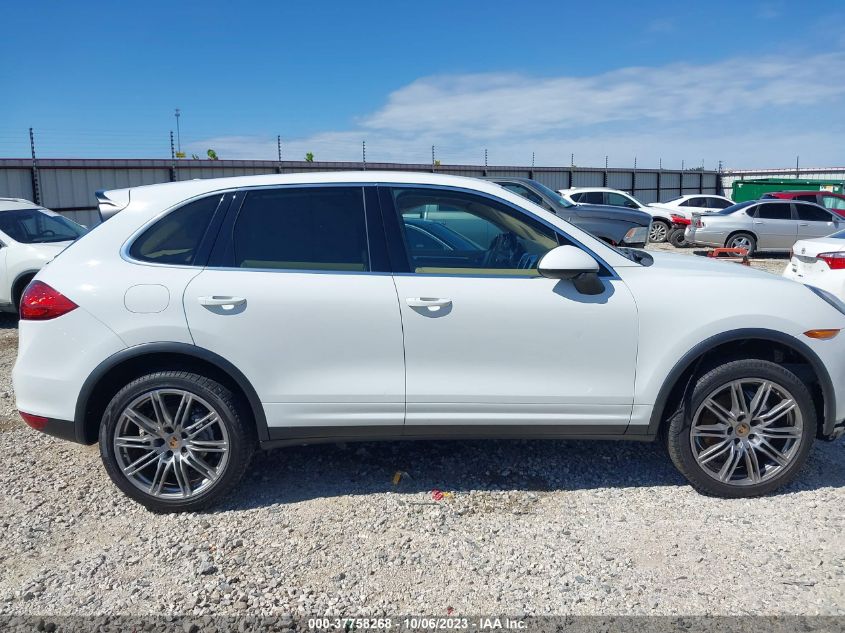 2013 PORSCHE CAYENNE S - WP1AB2A29DLA85708