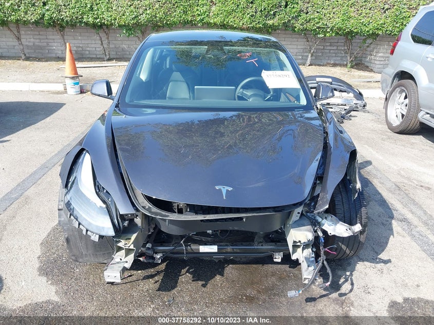 VIN 5YJ3E1EA4NF212866 2022 TESLA MODEL 3