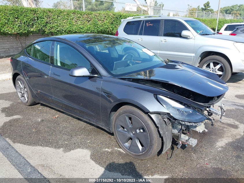 VIN 5YJ3E1EA4NF212866 2022 TESLA MODEL 3