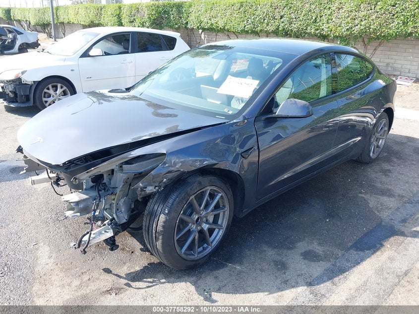 VIN 5YJ3E1EA4NF212866 2022 TESLA MODEL 3