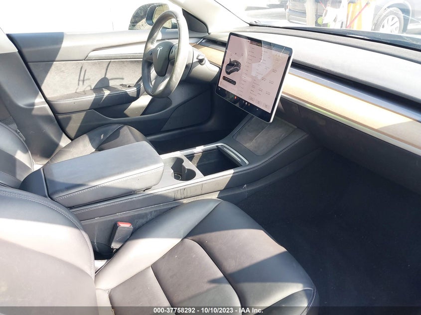 VIN 5YJ3E1EA4NF212866 2022 TESLA MODEL 3