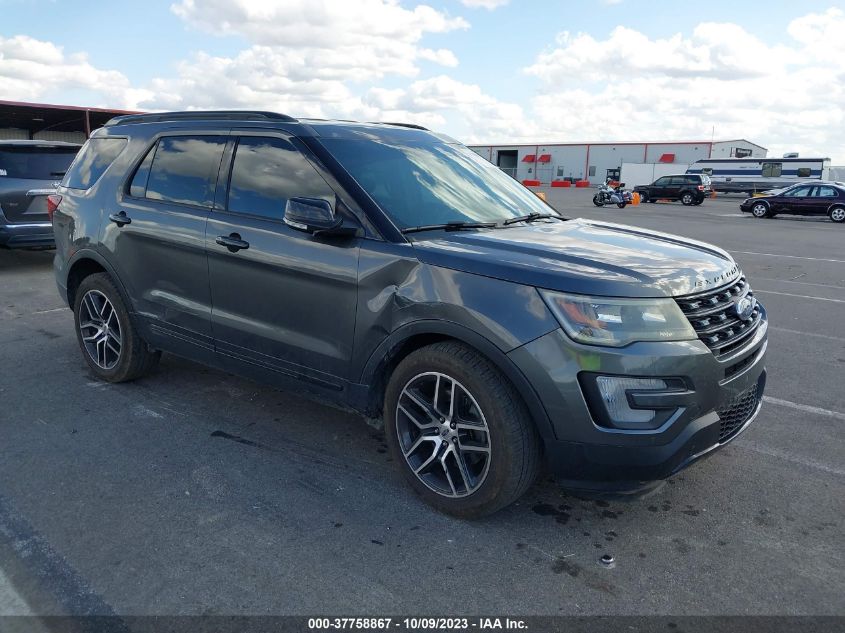 2016 FORD EXPLORER SPORT - 1FM5K8GT1GGA48327
