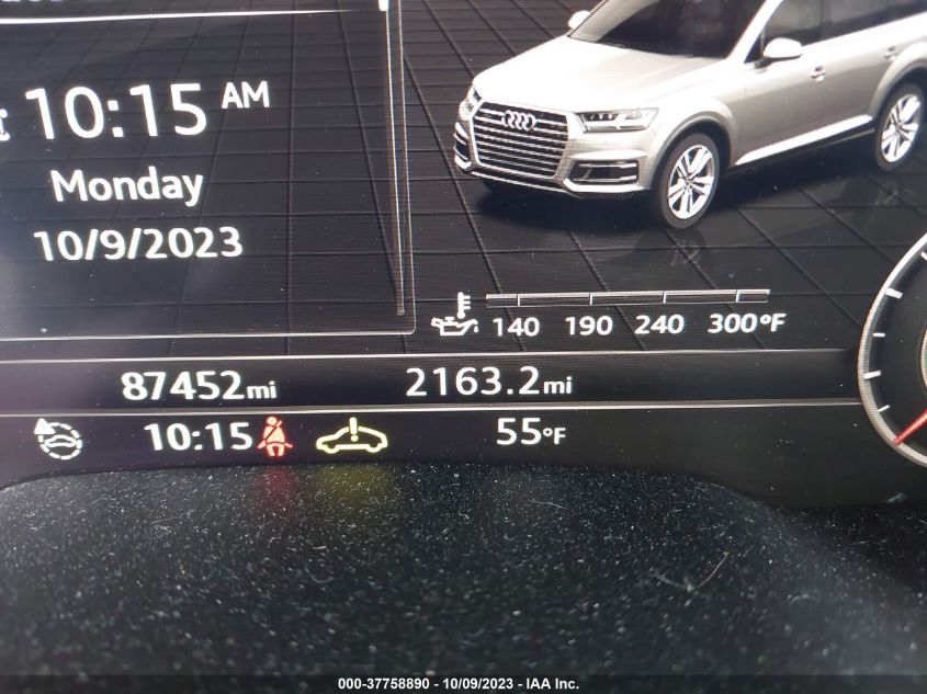 2017 AUDI Q7 PREMIUM PLUS - WA1LAAF7XHD017424