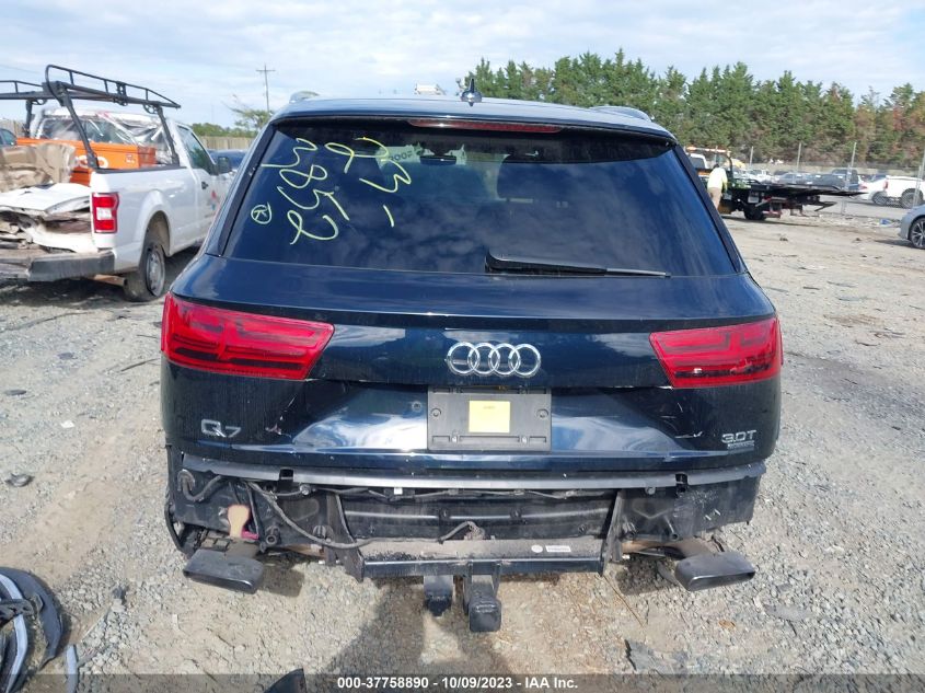 2017 AUDI Q7 PREMIUM PLUS - WA1LAAF7XHD017424